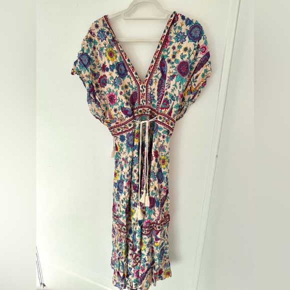 Patterned float drawstring dress - Picture 6 of 6